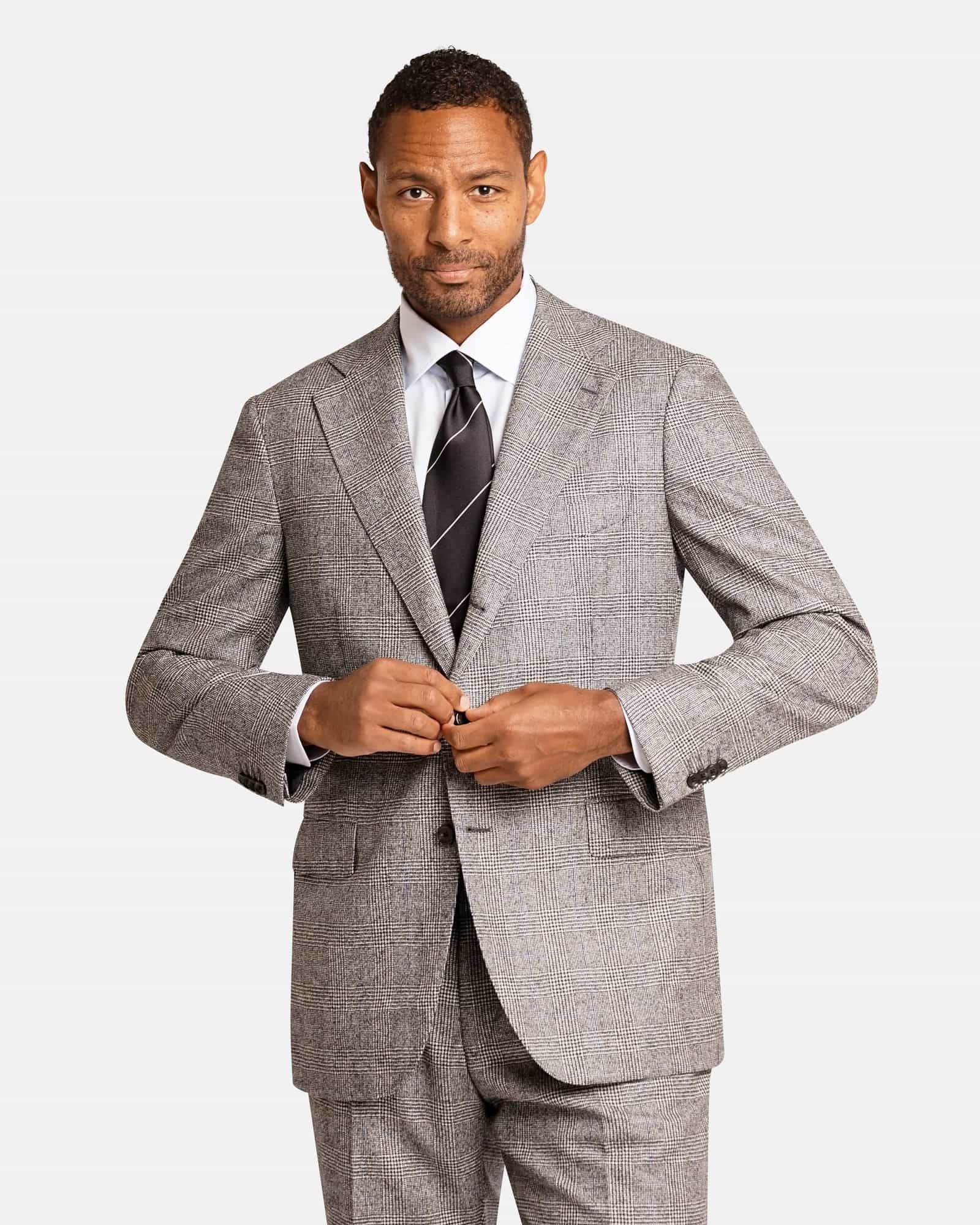 Mod 2 - Glenchecked Suit Grey